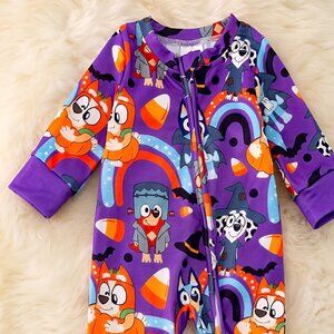 Bluey Halloween Zippie